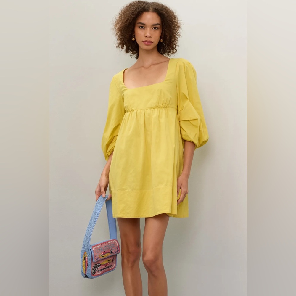STAUD Sophie Dress in “Wallflower” 🌞